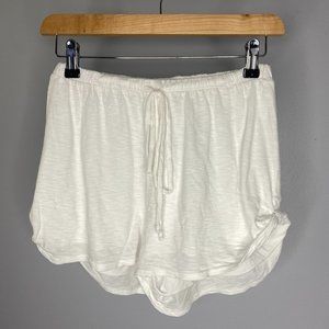 LAmade women's white shorts